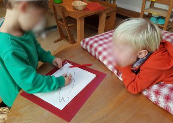 Tisch und Bett zugleich